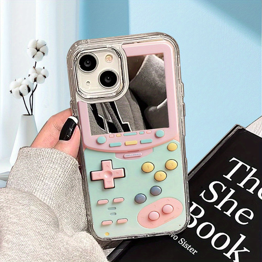 Fashion Mirror Phone Case, Suitable for iPhone 11/12/13/14/15/16/Pro/MaxX Series 2in 1 Mirror Phone Case, Makeup Mirror Phone Case
